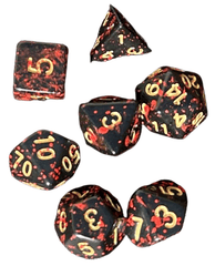 DCC Dungeon Crawl Classics RPG Dice Set - Bloody Kith Horde